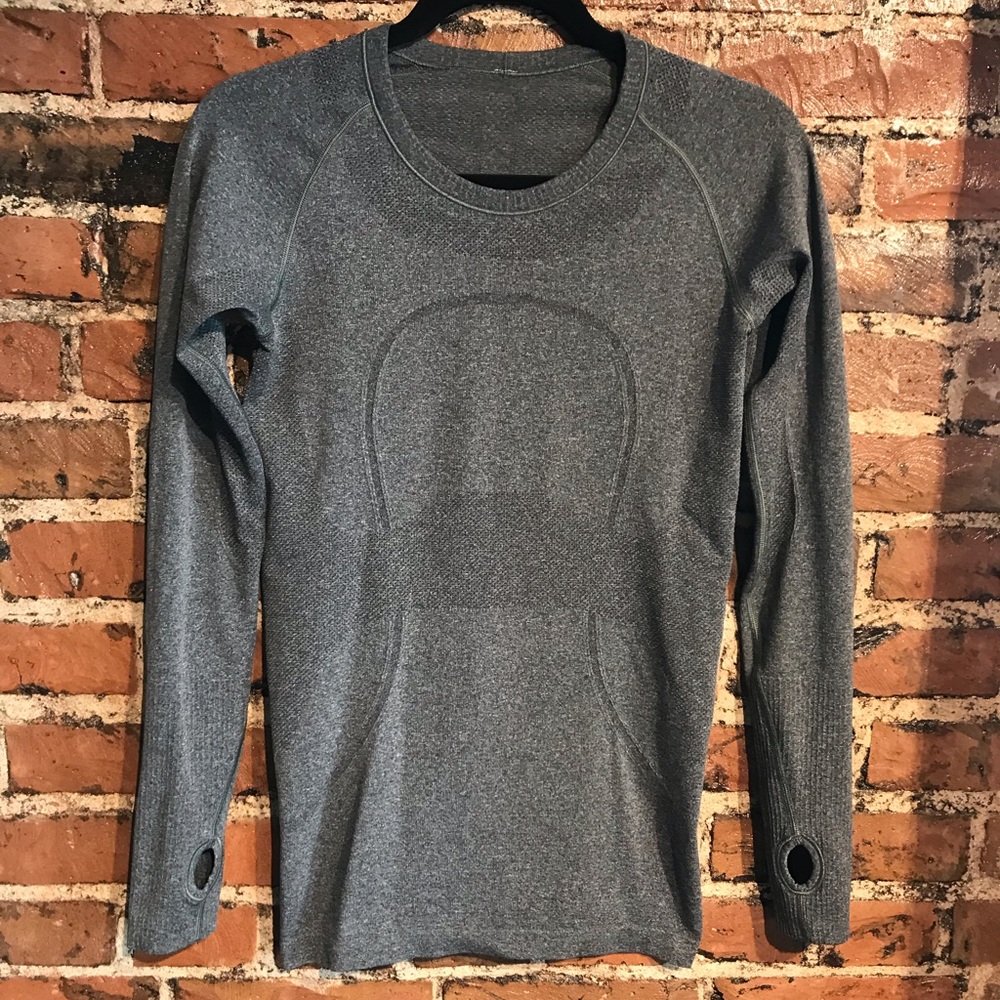 💪🏻 Lululemon Swiftly Tech Long Sleeve in Grey